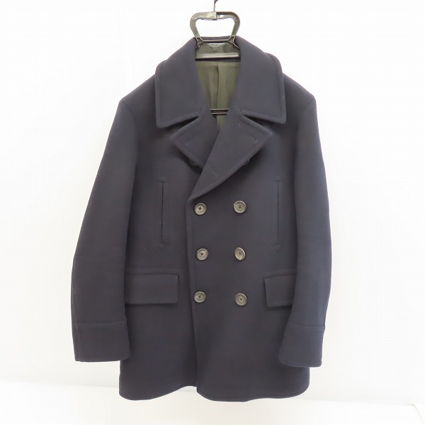 SCYE BASICS/サイベーシックス カシミヤ混ウールピーコート 5114-73503