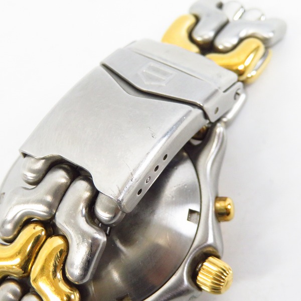 実際に弊社で買取させて頂いた【難有り】TAG HEUER/タグ ホイヤー プロフェッショナル クロノグラフ アナログ腕時計 CG2121-ROの画像 5枚目