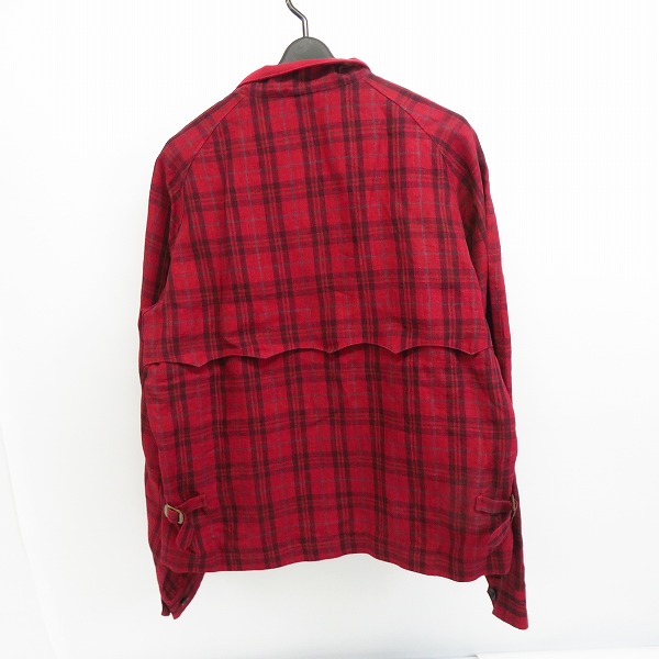 実際に弊社で買取させて頂いたCAMOSHITA UNITED ARROWS/カモシタ ユナイテッドアローズ チェック ブルゾン/50の画像 1枚目