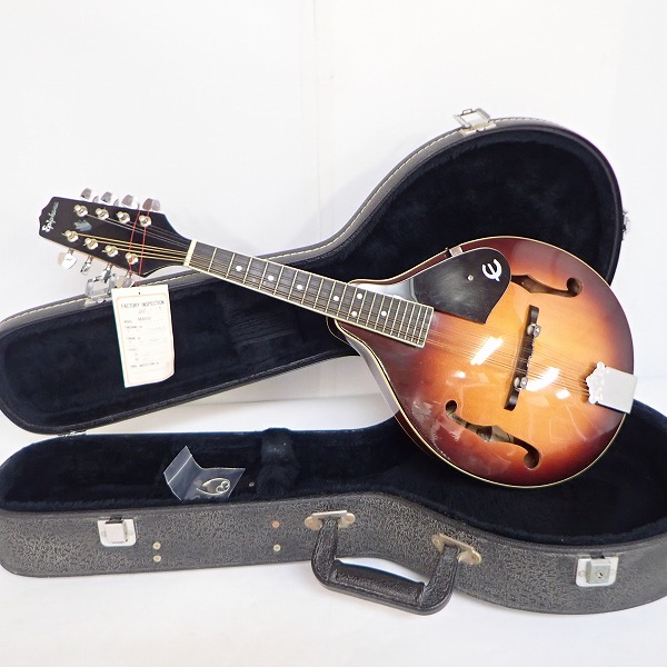 実際に弊社で買取させて頂いた★Epiphone/エピフォン MM-30 Mandolin/フラットマンドリン ハードケース付き