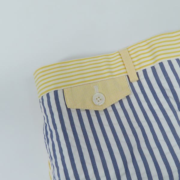 実際に弊社で買取させて頂いたBLACK FLEECE by Brooks Brothers/ブラックフリース ブルックスブラザーズ ストライプ柄 ハーフパンツ BB3の画像 5枚目