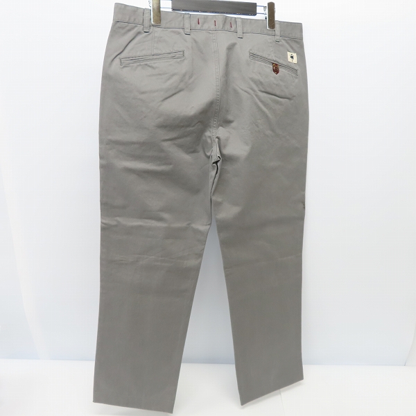 実際に弊社で買取させて頂いたBROOKS BROTHERS/ブルックスブラザーズ コットンパンツ グレー/W35の画像 1枚目