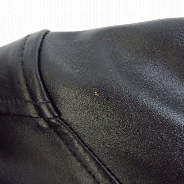 実際に弊社で買取させて頂いたURBAN RESEARCH/アーバンリサーチ やぎ革/レザー ジャケット/38の画像 6枚目