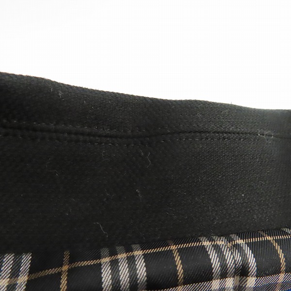 実際に弊社で買取させて頂いたBURBERRY BLUE LABEL/バーバリーブルーレーベル 裏地チェック総柄 2Bテーラードジャケット/38の画像 7枚目