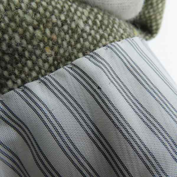 実際に弊社で買取させて頂いたBLACK FLEECE by Brooks Brothers/ブラックフリース ブルックスブラザーズ ツイード3Bジャケット カーキ系/BB3の画像 5枚目