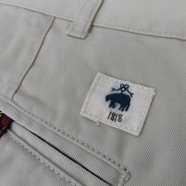 実際に弊社で買取させて頂いたBROOKS BROTHERS/ブルックスブラザーズ コットンパンツ ライトベージュ/W35の画像 5枚目