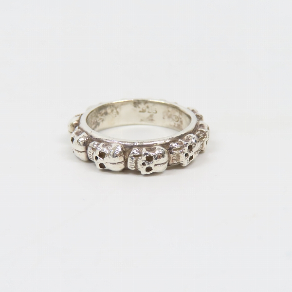 実際に弊社で買取させて頂いたLoreeRodkin/ローリーロドキン スカルリング/14号の画像 2枚目