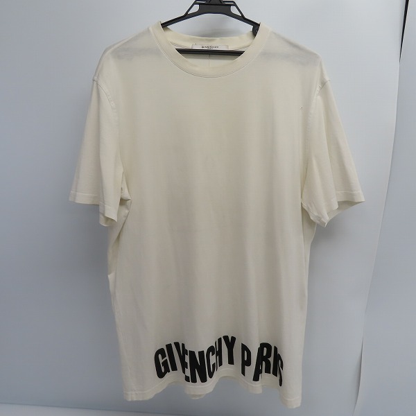 実際に弊社で買取させて頂いたGIVENCHY/ジバンシィ ロゴプリント 半袖Tシャツ 17P 7701 484/S