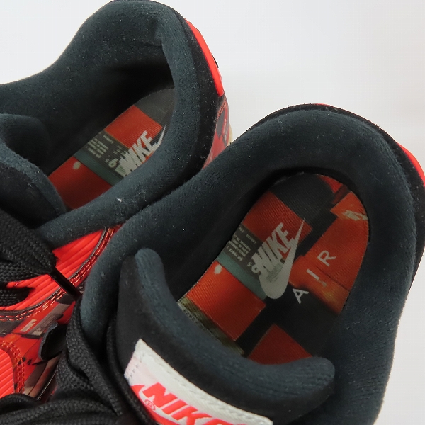 実際に弊社で買取させて頂いたNIKE×atmos/ナイキ×アトモス AIR MAX 90 PRNT エアマックス WE LOVE NIKE AQ0926-001/27.5の画像 4枚目