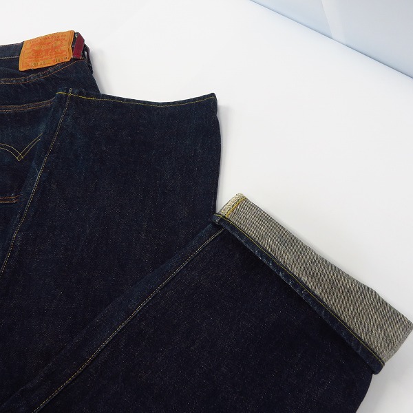 実際に弊社で買取させて頂いたatmos × LVC/LEVI'S VINTAGE CLOTHING/アトモス×リーバイス 1955年モデル復刻 501XX 55501 デニムパンツ W34L36の画像 7枚目