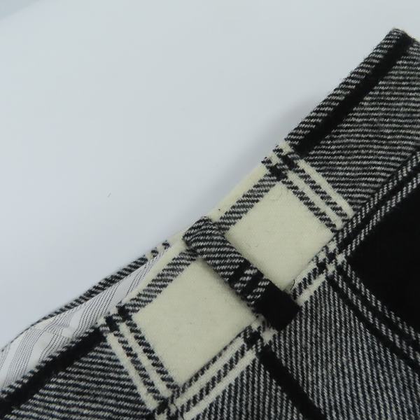 実際に弊社で買取させて頂いたBLACK FLEECE by Brooks Brothers/ブラックフリース ブルックスブラザーズ ウールチェックパンツ 黒白/BB3の画像 6枚目
