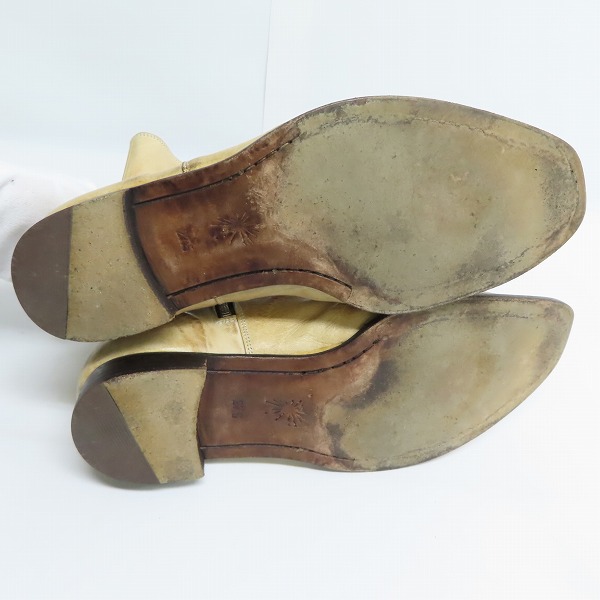 実際に弊社で買取させて頂いたMIHARA YASUHIRO/ミハラヤスヒロ サイドジップブーツ 27.5の画像 2枚目