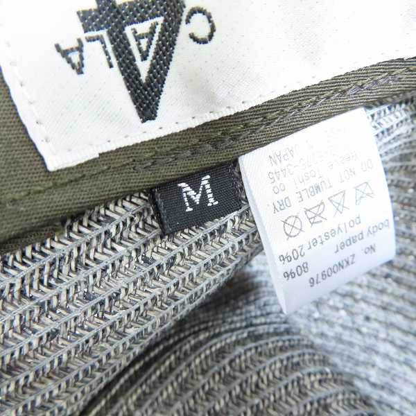 実際に弊社で買取させて頂いたCA4LA/カシラ 中折れハット/帽子/Mの画像 6枚目