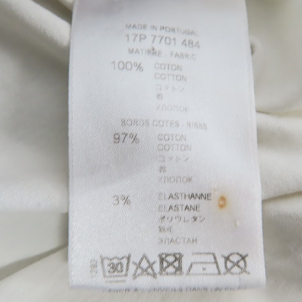 実際に弊社で買取させて頂いたGIVENCHY/ジバンシィ ロゴプリント 半袖Tシャツ 17P 7701 484/Sの画像 4枚目