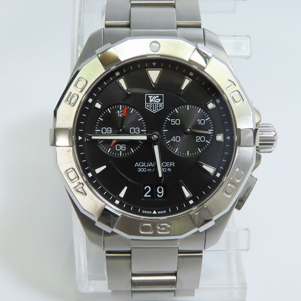 実際に弊社で買取させて頂いたTAG HEUER/タグホイヤー AQUA RACER/アクアレーサー WAY111Z.BA0928の画像 1枚目