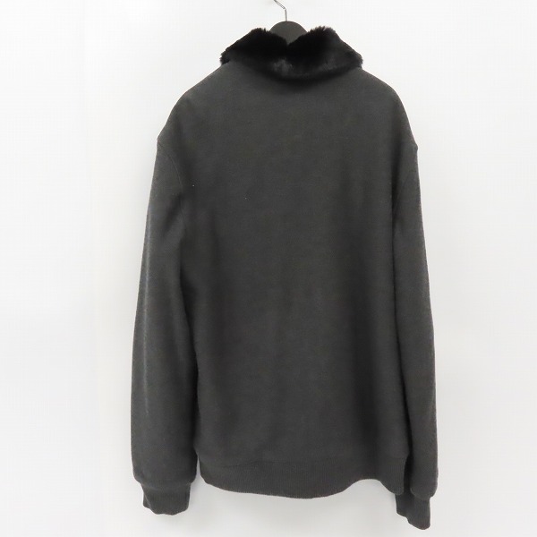 実際に弊社で買取させて頂いたARMANI EXCHANGE/アルマーニエクスチェンジ 裏ボア ジップアップブルゾン Mの画像 1枚目