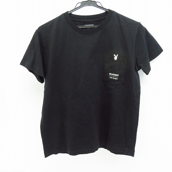 実際に弊社で買取させて頂いたTHE CRIMIE/クライミー プレイボーイ CAR GIRL PHOTO T-SHIRT フォトTシャツ/Mの画像 1枚目
