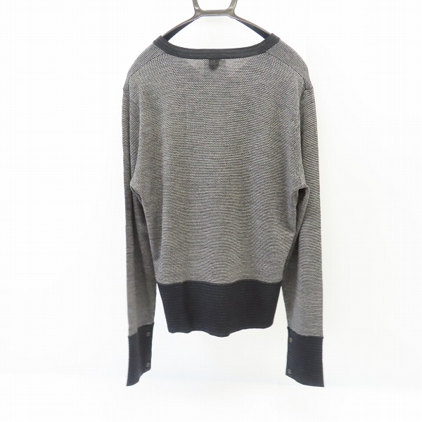 実際に弊社で買取させて頂いたBLACK FLEECE by Brooks Brothers/ブラックフリース ブルックスブラザーズ Vネックウールニット/BB4の画像 1枚目