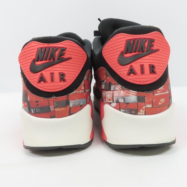 実際に弊社で買取させて頂いたNIKE×atmos/ナイキ×アトモス AIR MAX 90 PRNT エアマックス WE LOVE NIKE AQ0926-001/28の画像 1枚目