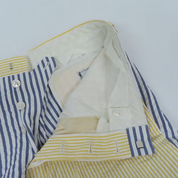 実際に弊社で買取させて頂いたBLACK FLEECE by Brooks Brothers/ブラックフリース ブルックスブラザーズ ストライプ柄 ハーフパンツ BB3の画像 4枚目