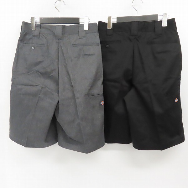 実際に弊社で買取させて頂いたDickies/ディッキーズ ハーフパンツ ブラック/グレー/M 2点セットの画像 1枚目