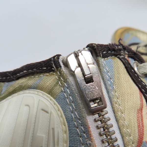 実際に弊社で買取させて頂いたGOLDEN GOOSE/ゴールデングース FRANCY/フランシー サイドジップ ハイカットスニーカー/41の画像 8枚目