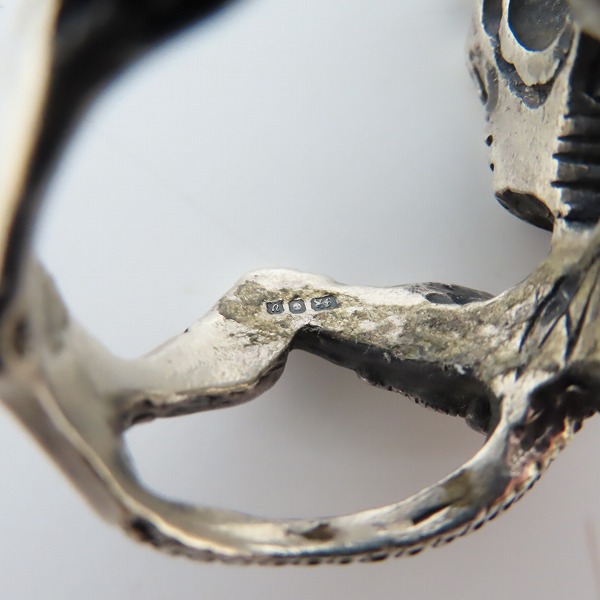 実際に弊社で買取させて頂いたCRAZY PIG/クレイジーピッグ ALIEN WHOLE BODY/エイリアン ホール ボディ リング 28号の画像 7枚目