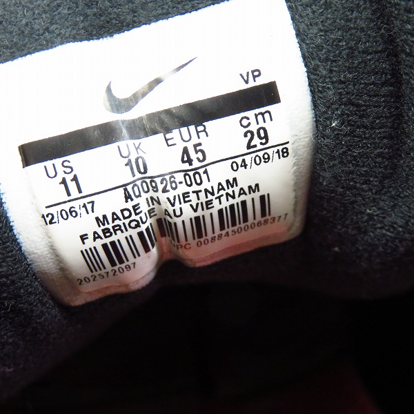 実際に弊社で買取させて頂いたNIKE×atmos/ナイキ×アトモス AIR MAX 90 PRNT WE LOVE NIKE エアマックス90 スニーカー AQ0926-001/29の画像 5枚目