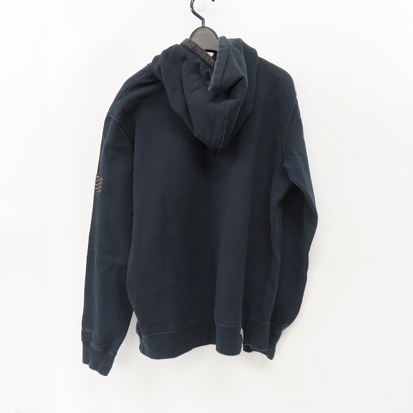 実際に弊社で買取させて頂いたBackChannel/バックチャンネル BKCNLロゴ プルオーバーパーカー ブラック系/Lの画像 1枚目