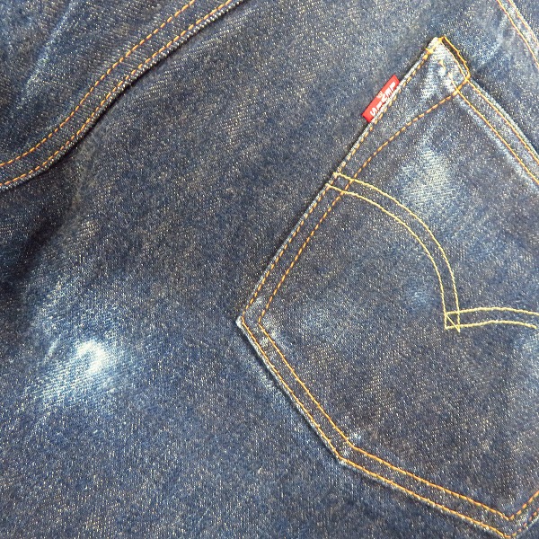 実際に弊社で買取させて頂いたatmos × LVC/LEVI'S VINTAGE CLOTHING/アトモス×リーバイス 1955年モデル復刻 501XX 55501 デニムパンツ W34L36の画像 6枚目