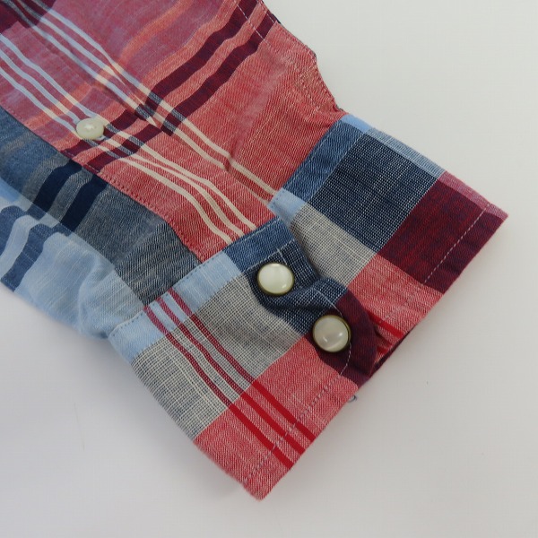 実際に弊社で買取させて頂いた【未使用】Brooks Brothers/ブルックスブラザーズ チェックシャツ Mの画像 5枚目