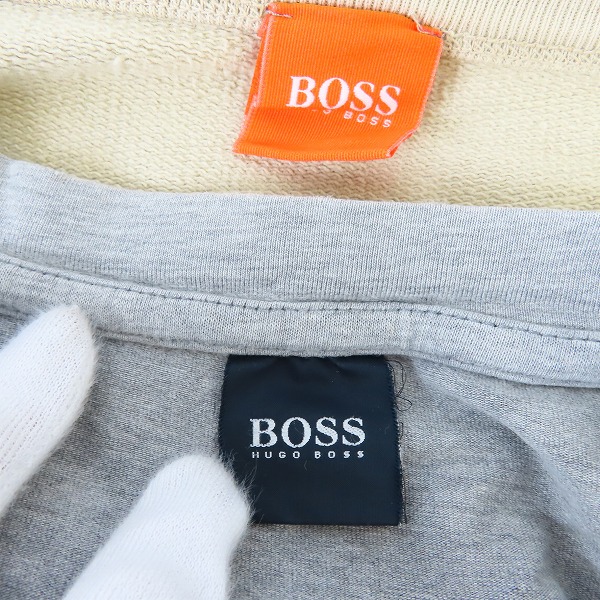 実際に弊社で買取させて頂いたHUGO BOSS/ヒューゴボス クルーネックスウェット/L/STee /XXL 2点セットの画像 2枚目