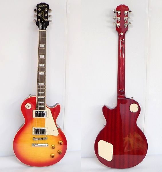 実際に弊社で買取させて頂いた★Epiphone/エピフォン Les Paul Standard PRO/レスポール スタンダード プロ コイルタップ搭載 ソフトケース付の画像 1枚目