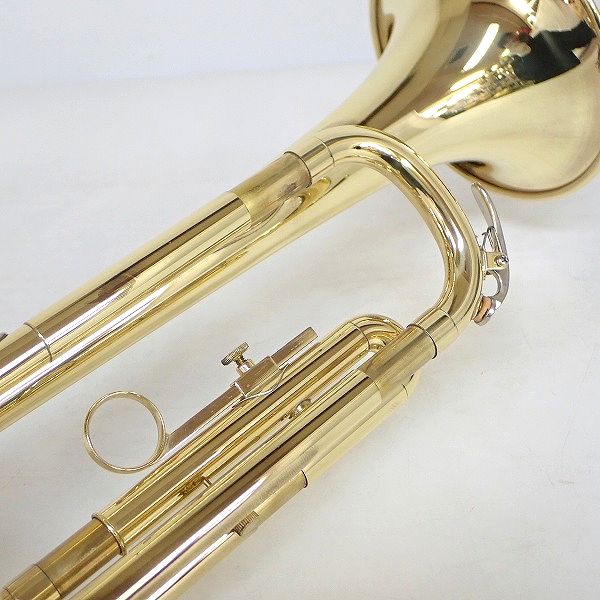 実際に弊社で買取させて頂いた★YAMAHA/ヤマハ YTR-233/YTR233 トランペット ゴールド ハードケース付きの画像 6枚目