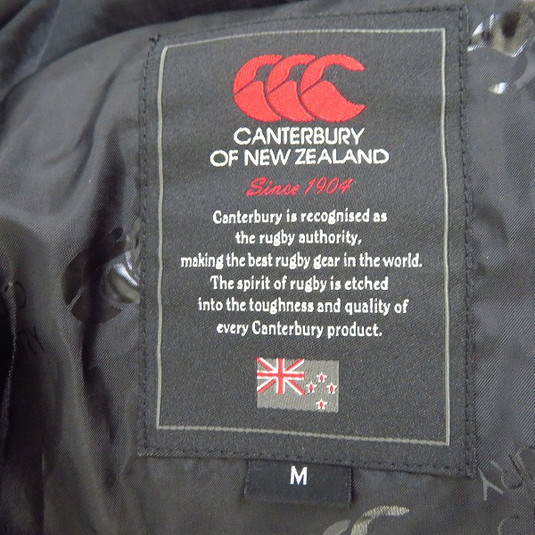 実際に弊社で買取させて頂いた【未使用】CANTERBURY/カンタベリー ダウンコート RA76630/Mの画像 2枚目