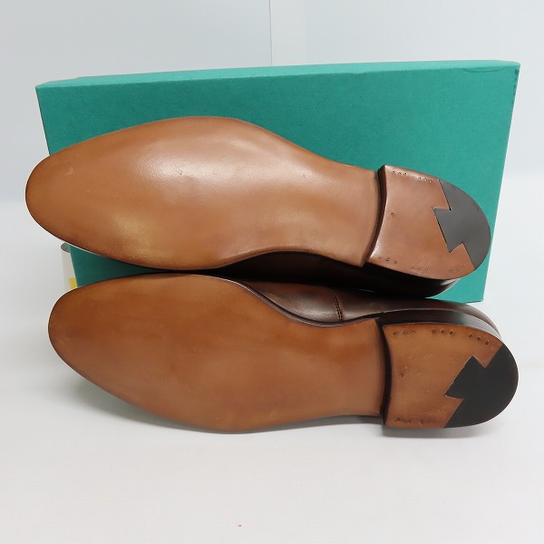 実際に弊社で買取させて頂いたEDWARD GREEN/エドワードグリーン Chelsea/チェルシー ストレートチップ/6.5の画像 2枚目