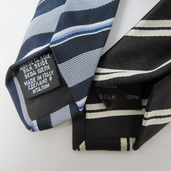 実際に弊社で買取させて頂いたHugo Boss/ヒューゴボス Paul Smith/ポールスミス ネクタイ 3点セットの画像 2枚目