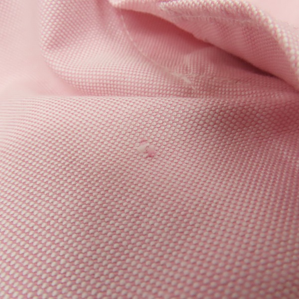 実際に弊社で買取させて頂いたBLACK FLEECE by Brooks Brothers/ブラックフリース  バイ ブルックスブラザーズ 長袖 B.D.シャツ ピンク BB4の画像 4枚目