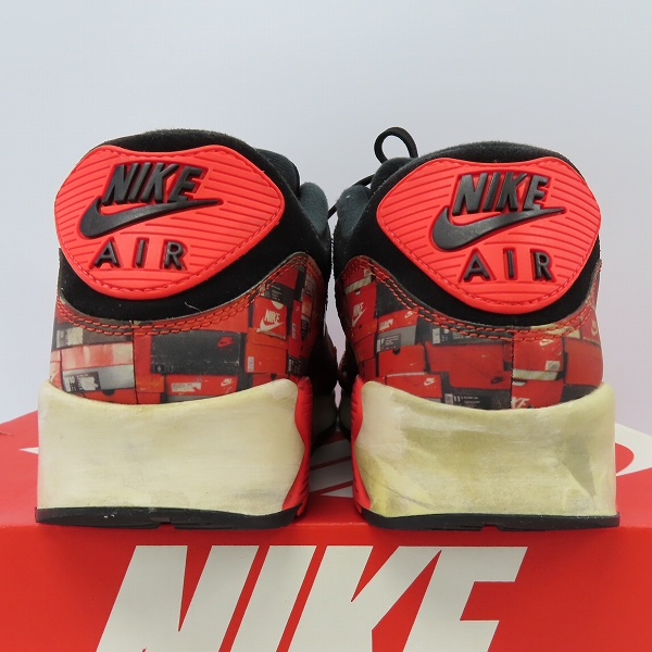 実際に弊社で買取させて頂いたNIKE×atmos/ナイキ×アトモス AIR MAX 90 PRNT エアマックス WE LOVE NIKE AQ0926-001/27.5の画像 1枚目