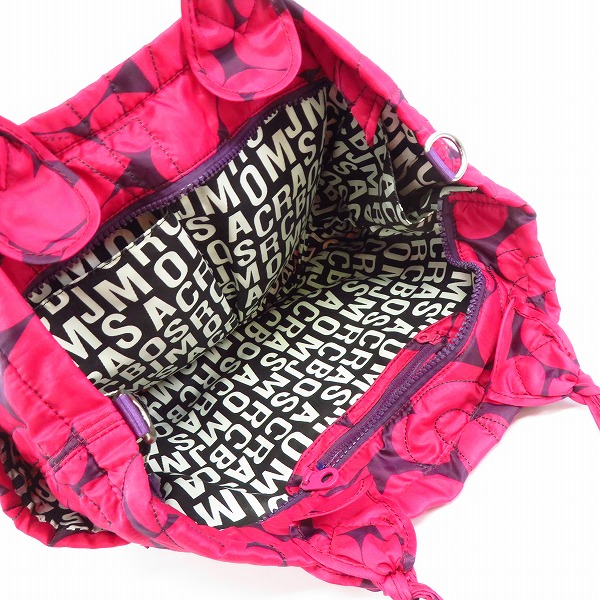 実際に弊社で買取させて頂いたMARC BY MARC JACOBS/マークバイマークジェイコブス ハート柄 ビッグトートバッグの画像 4枚目