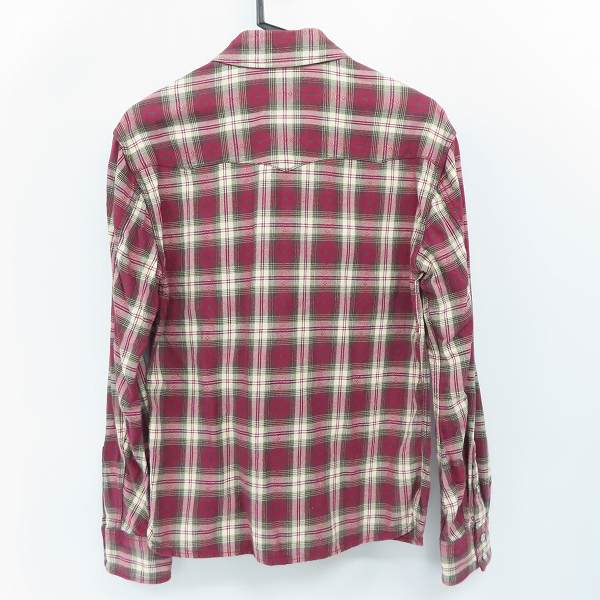 実際に弊社で買取させて頂いたTHE FLAT HEAD/フラットヘッド ネイティブチェックウエスタンシャツ 40の画像 1枚目