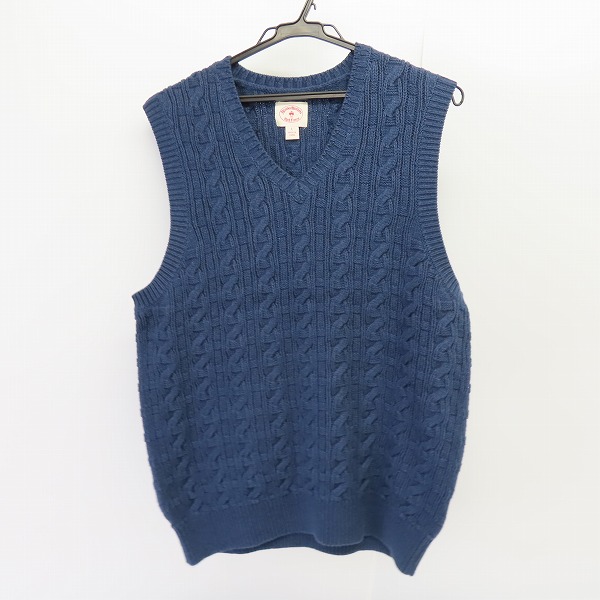 実際に弊社で買取させて頂いたBrooks Brothers/ブルックスブラザーズ ケーブルニット ベスト L