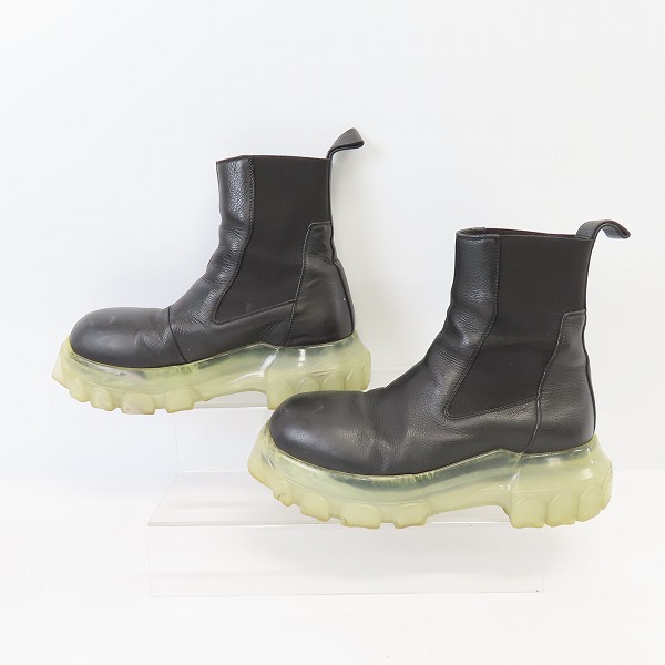 実際に弊社で買取させて頂いた【難あり】Rick Owens/リックオウエンス MEGA BOZO TRACTOR BEETLE/メガ トラウター ビートル RP20F2884 LDE/37の画像 3枚目