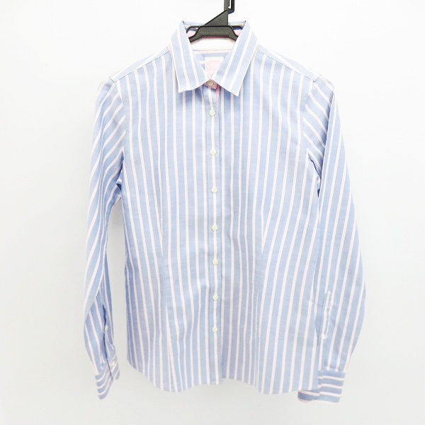 実際に弊社で買取させて頂いたBROOKS BROTHERS/ブルックスブラザーズ ストライプ柄 半袖シャツ/2