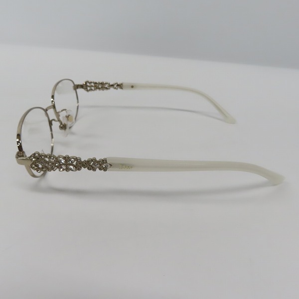 実際に弊社で買取させて頂いたChristian Dior/クリスチャンディオール メガネフレーム CD7740Jの画像 2枚目