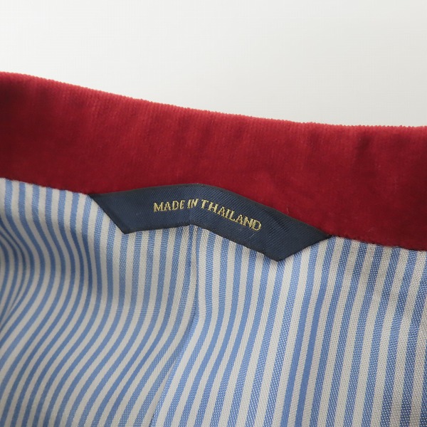 実際に弊社で買取させて頂いたBrooks Brothers/ブルックスブラザーズ 2Bテーラードジャケット/40Sの画像 2枚目