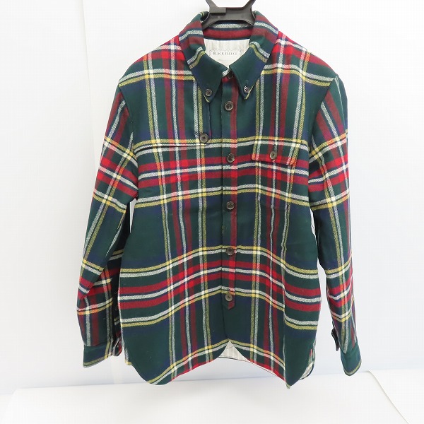 実際に弊社で買取させて頂いたBLACK FLEECE by Brooks Brothers/ブラックフリース  ブルックスブラザーズ ウールシャツジャケット/BB4