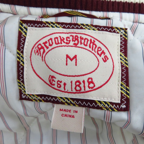 実際に弊社で買取させて頂いたBrooks Brothers/ブルックスブラザーズ ブルゾン/Mの画像 2枚目