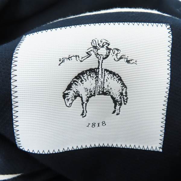 実際に弊社で買取させて頂いたBLACK FLEECE by Brooks Brothers/ブラックフリース ブルックスブラザーズ 3Bテーラードジャケット ネイビー/BB3の画像 4枚目