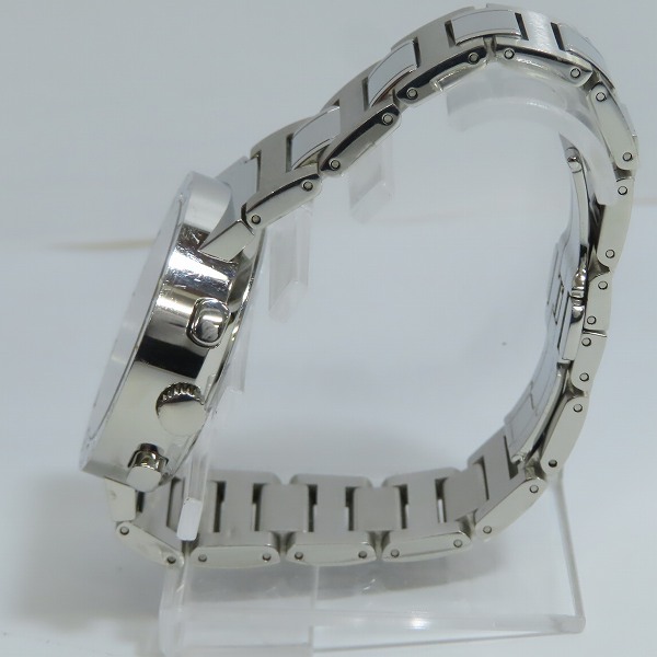 実際に弊社で買取させて頂いたBVLGARI/ブルガリ ブルガリブルガリ クロノグラフ 自動巻き時計/ウォッチ BB38SSCHの画像 2枚目